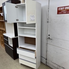 リユースのサカイ東金店　食器棚　白　TJ13872の画像