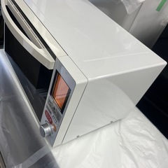 『広い庫内！』2019年製　フラット庫内　電子レンジ/500w・400w・200wの画像