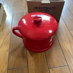 【非売品】郵便局限定 赤いポスト型 陶器貯金箱 レトロ インテリアの画像