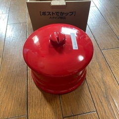 【非売品】郵便局限定 赤いポスト型 陶器貯金箱 レトロ インテリアの画像
