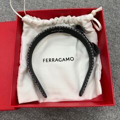 フェラガモ 箱付き 保管袋付 美品 カチューシャの画像