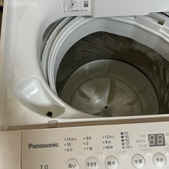 7kg洗濯機　パナソニック　2022年式の画像