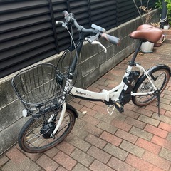 新古品 折りたたみ PELTECH コスパが高いで有名な電動アシスト自転車 電動アシスト自転車 自転車 折りたたみ自転車 電動自転車