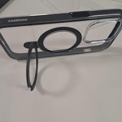CASEKOO　 iPhone 14 Pro 用 ケース 　耐衝撃　 　黄変防止 　Magsafe対応 　米軍MIL規格 　透明 　耐久性　 耐衝撃　 ワイヤレス充電対応　 クリア（ブラック）　おまけ付き→　カメラ保護カバー２枚　保護フィルム2枚の画像