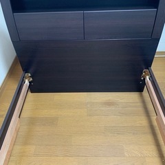 "超美品"シングルベッド(ベッドボード付き)の画像