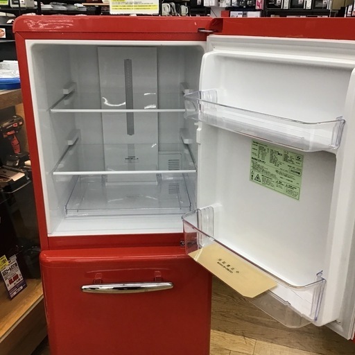 #H-27【ご来店頂ける方限定】E-angleの2ドア冷凍冷蔵庫です