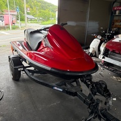 Kawasaki STX-15F 水上オートバイ トレーラー付きの画像