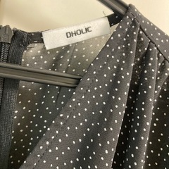 DHOLIC  ドット　ワンピース　の画像