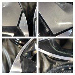 日産オーラ　純正ホイール　17インチ6.5J +40 4×100 ホイールキャップ１つ欠品　の画像