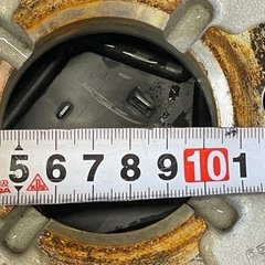 日産オーラ　純正ホイール　17インチ6.5J +40 4×100 ホイールキャップ１つ欠品　の画像