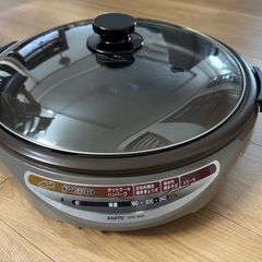 サンヨー　ホットプレート