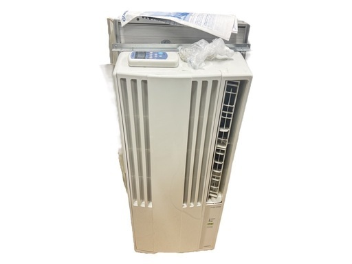 ☆FE106【中古品】 ウインドエアコン コロナ CW-1620 2020年製 Amazon | コロナ(Corona) 冷房専用ウインドエアコン シェル