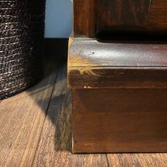 北海道民芸家具　大型書棚の画像
