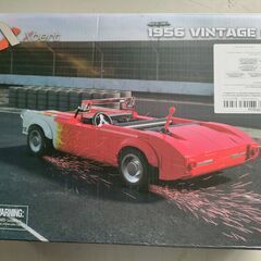 ジャングル×2大型良品館　車ブロック　クラシックカー　ファイヤーパターン　知恵玩具　玩具　コレクター　未使用品　和泉市の画像