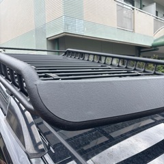 ショウワガレージ A-xアルミ製 ルーフラック LL　キャリア付き　横浜市手渡しの画像