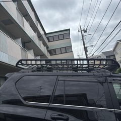ショウワガレージ A-xアルミ製 ルーフラック LL　キャリア付き　横浜市手渡しの画像