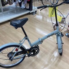 【リユースのサカイ野々市店】折り畳み自転車 TRmini グレー20インチ ※クリーニング済みの画像