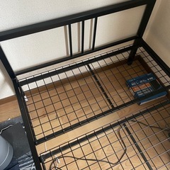 【あげます】ベッドフレーム(シングル)の画像