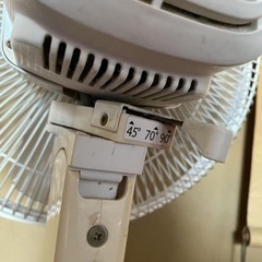 リモコン付き扇風機2012年製の画像