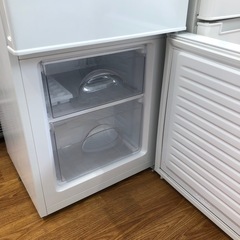安心の6ヶ月保証付。【ニトリ　2ドア冷蔵庫　NTR-106WH 2020年製　106L】取りに来れる方限定。の画像