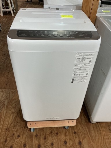 早い者勝ち??6,0㎏Panasonicパナソニック2019年製NA-F60PB13白ホワイト洗濯機