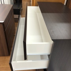 6段チェスト　ニトリ　クエス　ブラウン【取りに来れる方限定】の画像