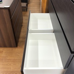 6段チェスト　ニトリ　クエス　ブラウン【取りに来れる方限定】の画像