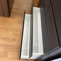 6段チェスト　ニトリ　クエス　ブラウン【取りに来れる方限定】の画像