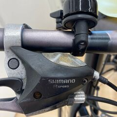 【リユースのサカイ野々市店】ON14スポーツ車 黒 700C  ※クリーニング済みの画像