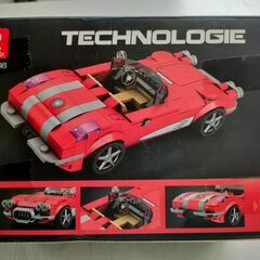 ジャングル×2大型良品館　①　ブロック　ロードスター　車　玩具　知恵玩具　コレクター　未使用品の画像