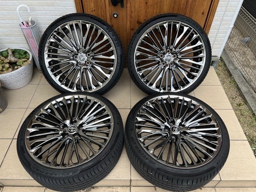 トヨタ専用設計 WALD ヴァルド 21インチ ホイール タイヤセット4本