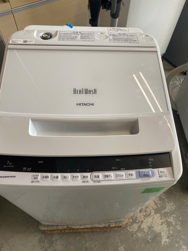NO B429?福岡市内配送設置無料✨?HITACHI 日立 ビートウォッシュ 7kg全自動洗濯機 BW-V70CE6