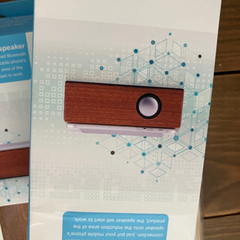【引き取りか着払い】置くだけスマホスピーカーの画像