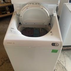 NO B430🌈福岡市内配送設置無料✨🌈日立 全自動洗濯機 12kg ホワイト ビートウォッシュ BW-X120E W AIお洗濯 自動おそうじ 洗剤自動投入　2020年の画像