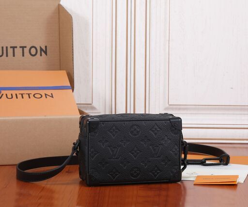 ヴィトン モノグラム・トリヨン ミニ・ソフトトランク M55702 ICタグ