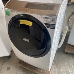 NO B431🌈福岡市内配送設置無料✨🌈ドラム式洗濯乾燥機 ビッグドラム ホワイト BD-SV110FL-W [洗濯11.0kg /乾燥6.0kg /ヒートリサイクル乾燥 /左開き] 2021年式の画像