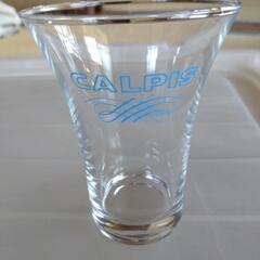 【お譲り先決まりました】【実家】飲料メーカー名入り グラス ３点の画像
