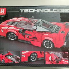 ジャングル×2大型良品館　車ブロック　レーシングカー　スポーツカー　知恵玩具　玩具　コレクター　未使用品　和泉市の画像