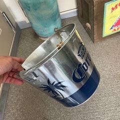 コロナビール　缶バケツの画像