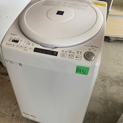 NO B431🌈福岡市内配送設置無料✨🌈縦型洗濯乾燥機 ホワイト...