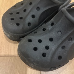 クロックス　19センチ　黒の画像