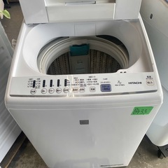 NO B433🌈福岡市内配送設置無料✨🌈日立 7．0kg全自動洗濯機 keyword キーワードホワイト NW-Z70E5の画像