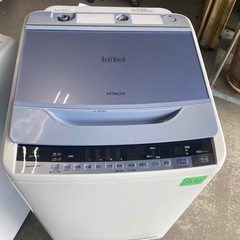 NO B434🌈福岡市内配送設置無料✨🌈日立 全自動洗濯機 ビートウォッシュ 7kg ブルー BW-V70A Aの画像