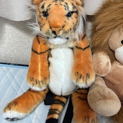 ぬいぐるみ　ライオン　虎　
リュック　バッグ　の画像