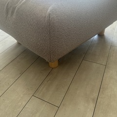 無印　オットマン　新品専用カバー付の画像