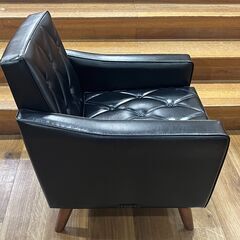 家具 生活家具 カリモク60　ロビーチェア　スタンダードブラックの画像
