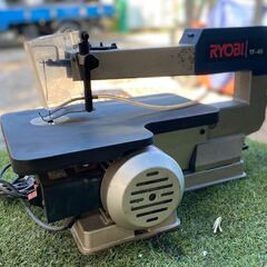 中古（傷や汚れあり）●【中古品】RYOBI リョービ TF-45 卓上糸ノコ盤 単相100V 50/60Hz 130/150W ストローク数:1,390spm/1,700spmの画像
