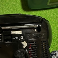 CDラジオカセットレコーダーの画像