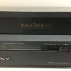 【🍀ジャンク品】SONY SL-HF95D ベータデッキ「基本送料無料」の画像