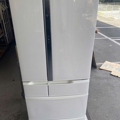 NO B424🌈福岡市内配送設置無料✨🌈NR-FVF453-W 冷蔵庫 ハーモニーホワイト [451L /6ドア /観音開きタイプ] の画像